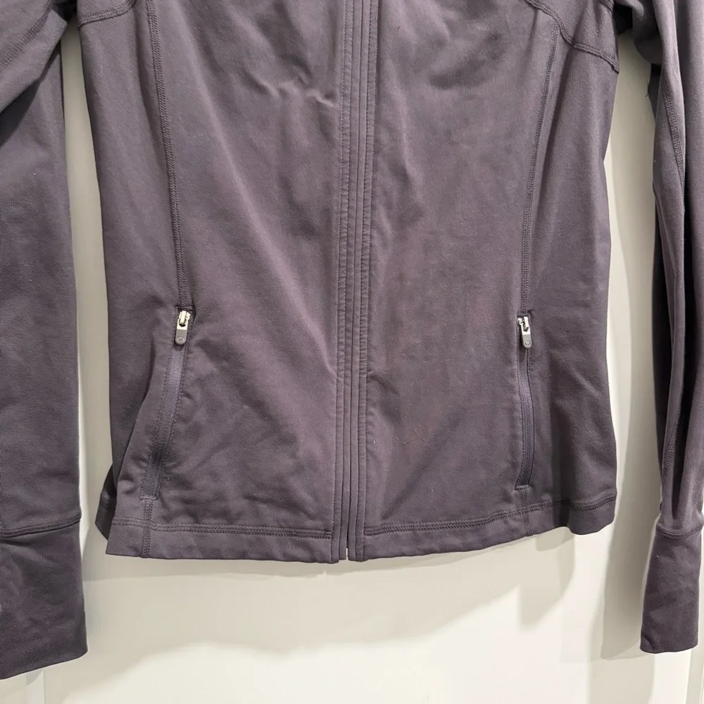 GapBody Vintage Gray Zip Up Athletic Jacket - Picture 3 of 10